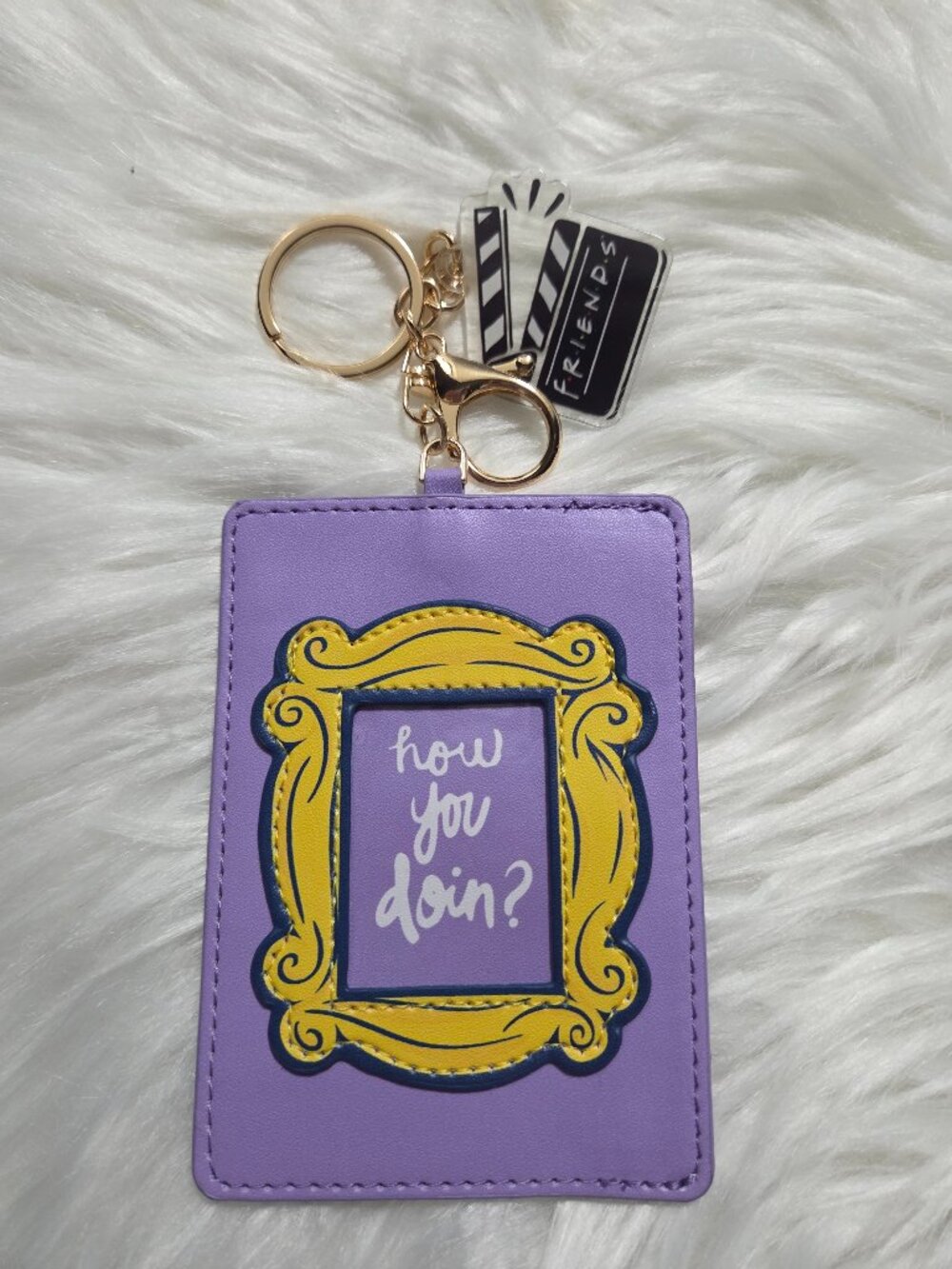 FRIENDS Card Holder Keychain